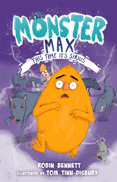 Clawr llyfr / Book cover: Monster Max: This Time It's Sirius