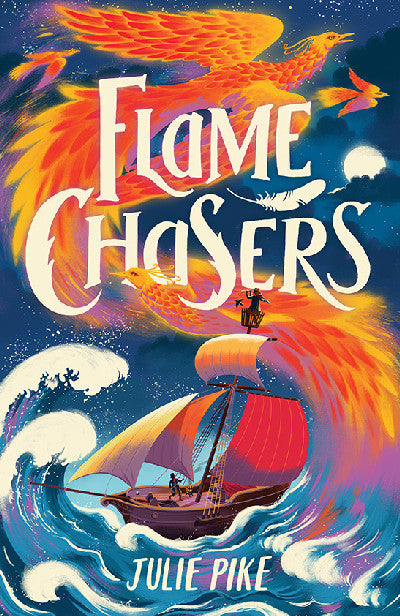 Clawr llyfr / Book cover: Flame Chasers