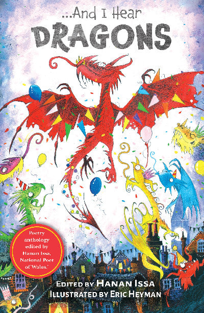 Clawr llyfr / Book cover: And I Hear Dragons