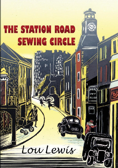 Clawr llyfr / Book cover: The Station Road Sewing Circle