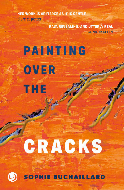 Clawr llyfr / Book cover: Painting over the cracks