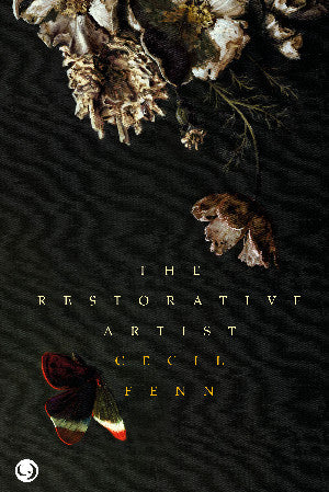 Clawr y llyfr: The Restorative Artist / Book cover: The Restorative Artist