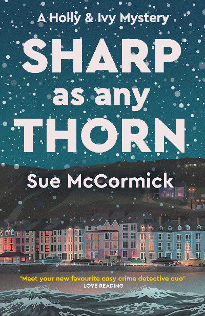 Clawr llyfr / Book cover: Sharp As Any Thorn