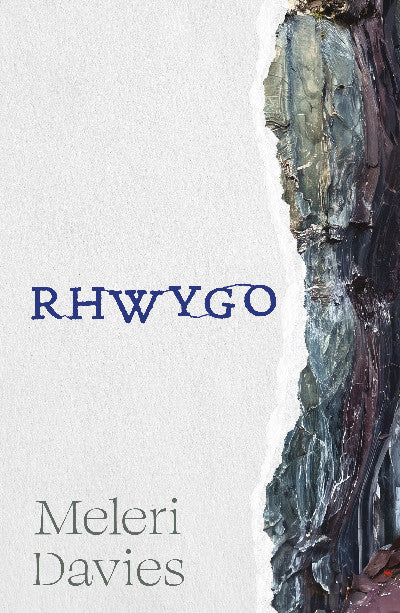 Clawr llyfr / Book cover: Rhwygo