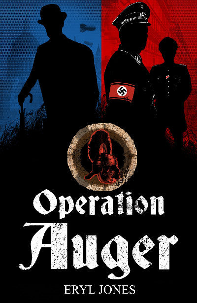 Clawr llyfr / Book cover: Operation Auger