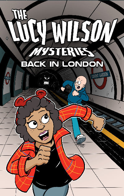 Clawr llyfr / Book cover: The Lucy Wilson Mysteries: Back in London