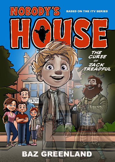 Clawr llyfr / Book cover: Nobody's House