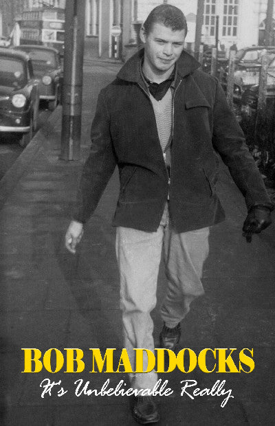 Clawr llyfr / Book cover: Bob Maddocks - It's Unbelievable Really