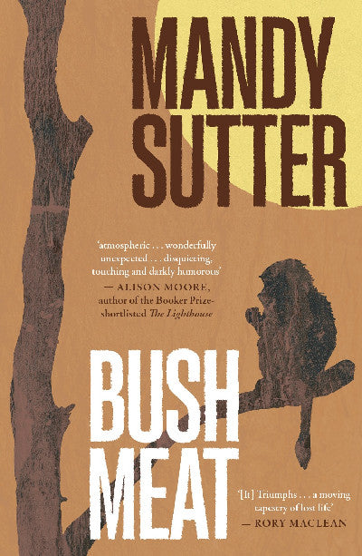 Clawr llyfr / Book cover: Bush Meat
