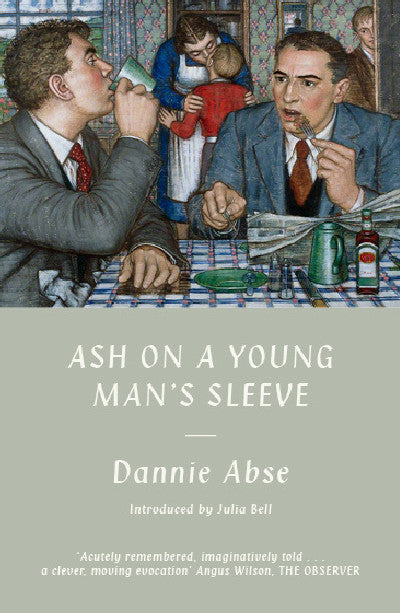 Clawr llyfr / Book cover: Ash on a Young Man's Sleeve