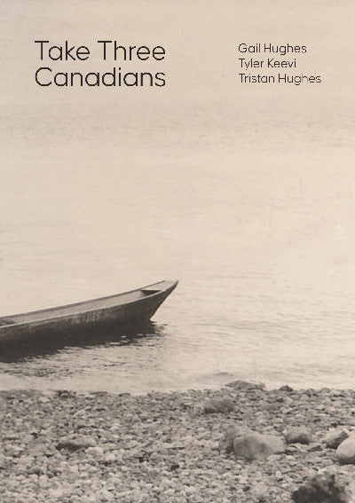 Clawr llyfr / Book cover: Take Three Canadians — Four stories, three writers, and an artist