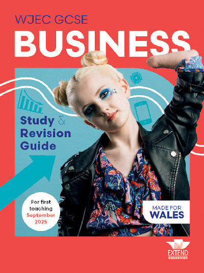 Clawr llyfr / Book cover: WJEC GCSE Business: Study and Revision Guide