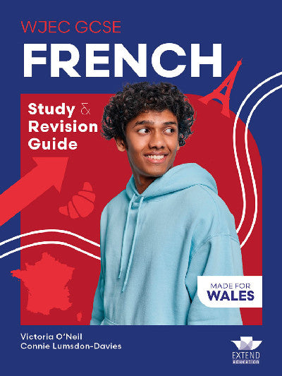 Clawr llyfr / Book cover: WJEC GCSE French: Study and Revision Guide