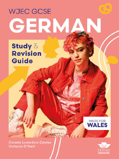 Clawr llyfr / Book cover: WJEC GCSE German: Study and Revision Guide