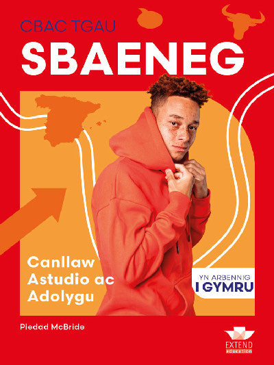 Clawr llyfr / Book cover: CBAC TGAU Sbaeneg: Canllaw Astudio ac Adolygu