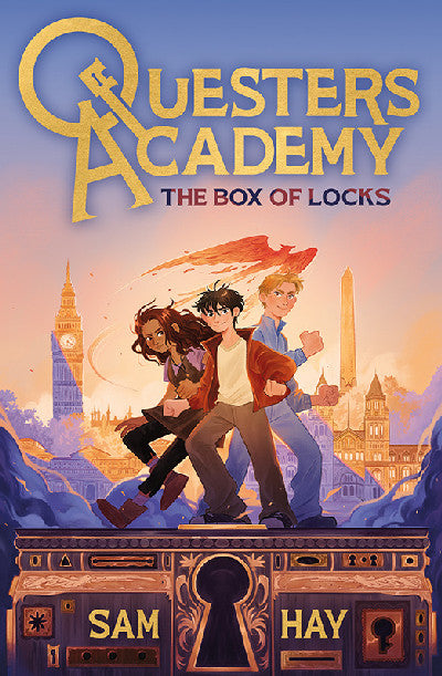 Clawr llyfr / Book cover: Questers Academy: The Box of Locks