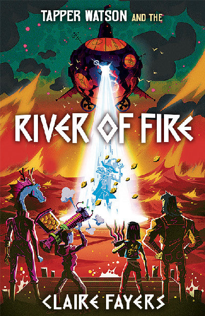 Clawr llyfr / Book cover: Tapper Watson and the River of Fire