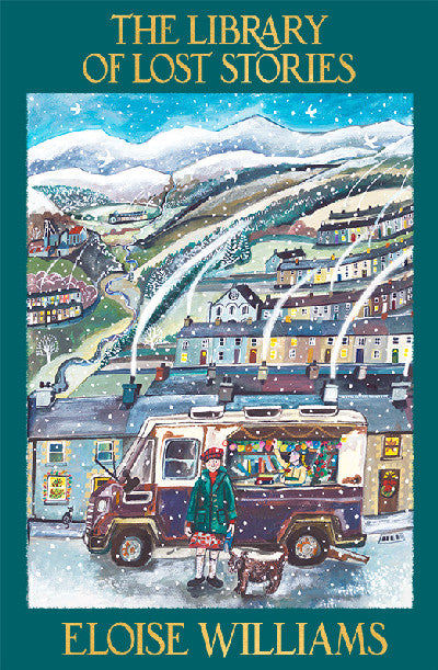 Clawr llyfr / Book cover: The Library of Lost Stories