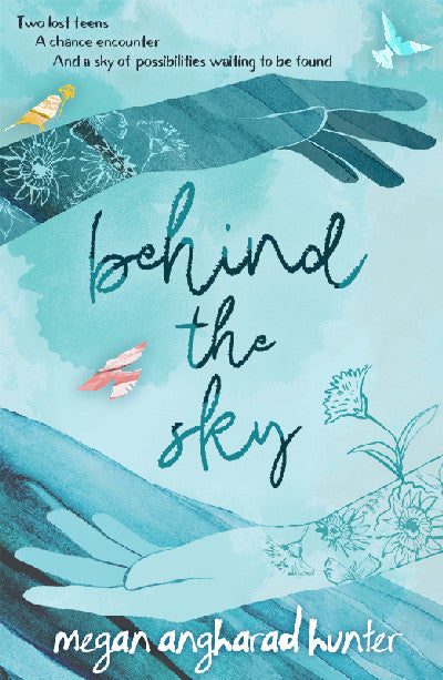 Clawr llyfr / Book cover: Behind the Sky