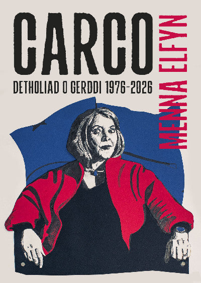 Clawr llyfr / Book cover: Carco - Detholiad o gerddi 1976-2026 — Detholiad o gerddi 1976-2026
