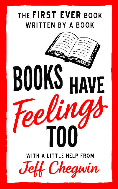 Clawr llyfr / Book cover: Books Have Feelings Too
