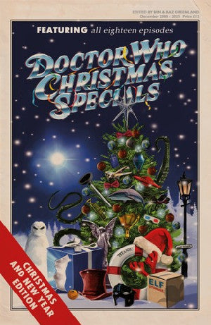 Clawr y llyfr: Doctor Who Christmas Specials / Book cover: Doctor Who Christmas Specials