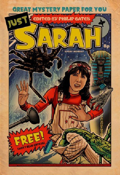Clawr llyfr / Book cover: Just Sarah — More Than Fifty Years of a Doctor Who Companion