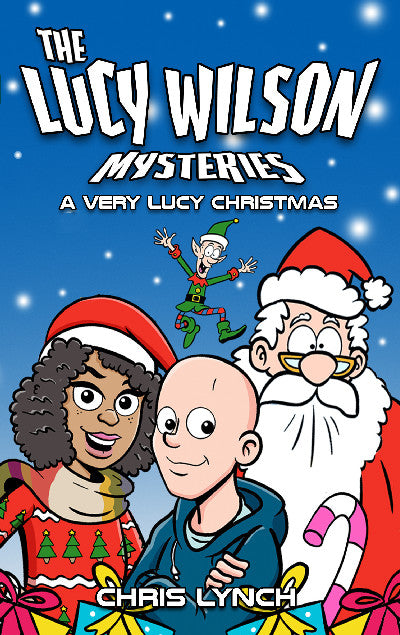 Clawr llyfr / Book cover: The Lucy Wilson Mysteries: A Very Lucy Christmas