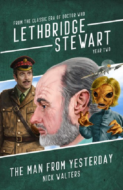 Clawr llyfr / Book cover: Lethbridge-Stewart: The Man From Yesterday