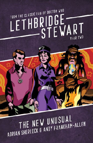 Clawr y llyfr: Lethbridge-Stewart: The New Unusual / Book cover: Lethbridge-Stewart: The New Unusual