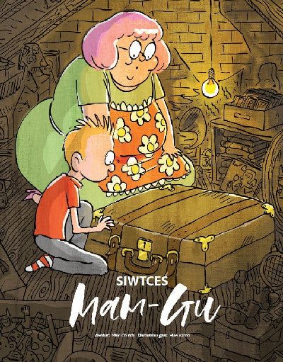 Clawr llyfr / Book cover: Siwtces Mam-Gu