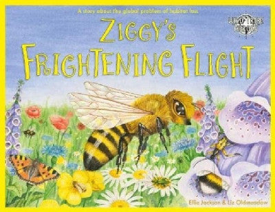 Clawr llyfr / Book cover: Wild Tribe Heroes: Ziggy's Frightening Flight