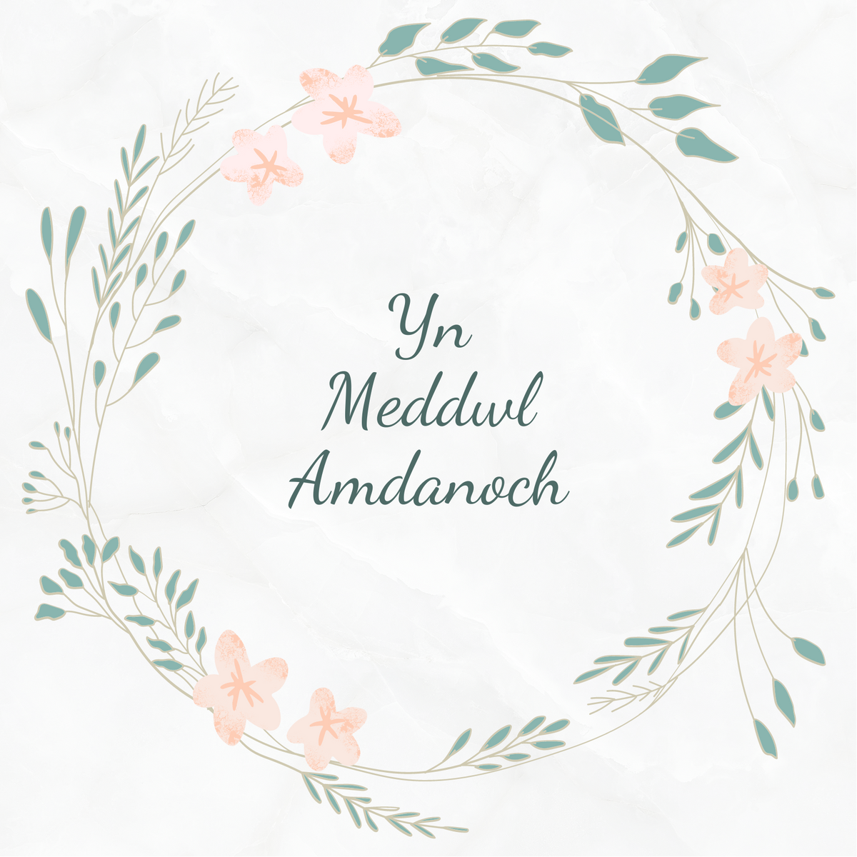 Cerdyn Yn Meddwl Amdanoch | Cardiau.Cymru - Siop Y Pentan