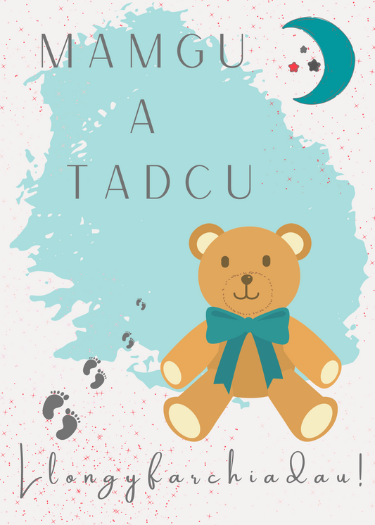Babi Newydd Mamgu a Tadcu | CM-BN-02 - Siop Y Pentan