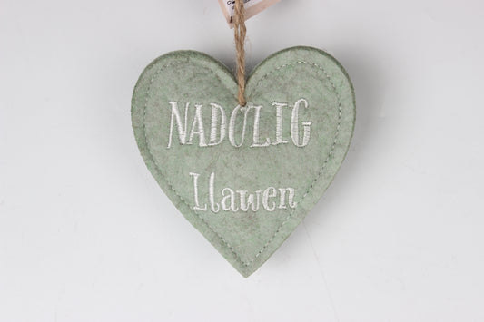Addurn Nadolig Llawen | Cardiau.Cymru - Siop Y Pentan