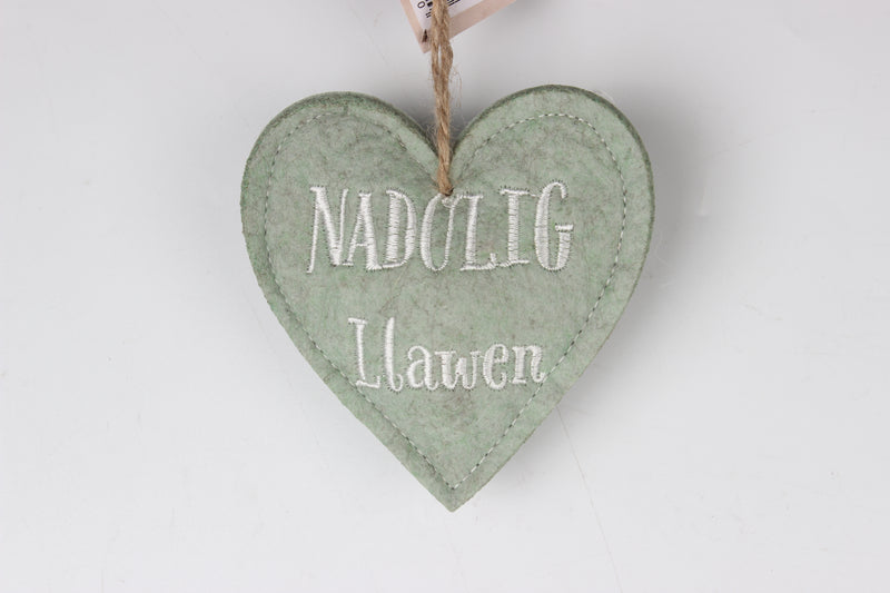Addurn Nadolig Llawen | Cardiau.Cymru - Siop Y Pentan