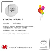 Cefn y cerdyn / Card back — PB100-MAM01-150DS