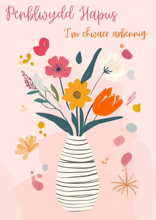Penblwydd Hapus Chwaer | Cardiau.Cymru