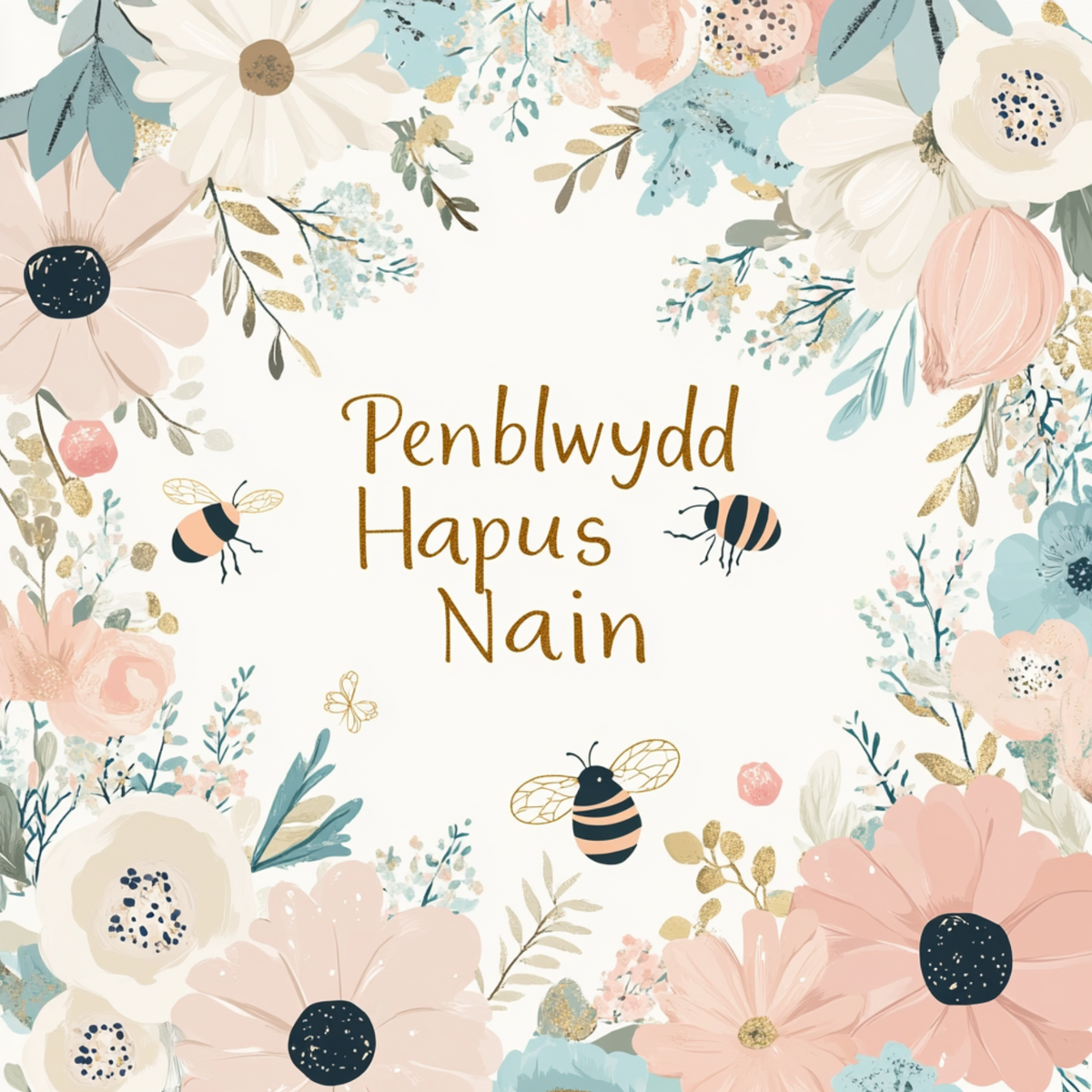 Penblwydd Hapus Nain | Cardiau.Cymru - Siop Y Pentan