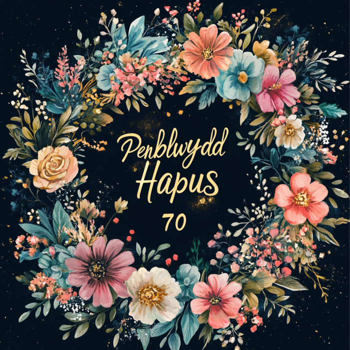 Penblwydd Hapus 70 | Cardiau.Cymru