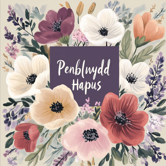 Penblwydd Hapus | Cardiau.Cymru - Siop Y Pentan