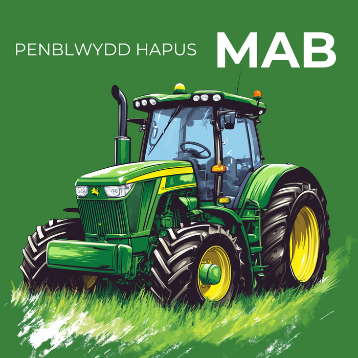 Penblwydd Hapus Mab | Cardiau.Cymru