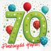 Penblwydd Hapus 70 | Cardiau.Cymru - Siop Y Pentan