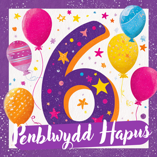 Penblwydd Hapus 6 | Cardiau.Cymru - Siop Y Pentan