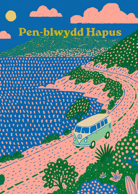 Pen-blwydd Hapus | Cardiau.Cymru - Siop Y Pentan