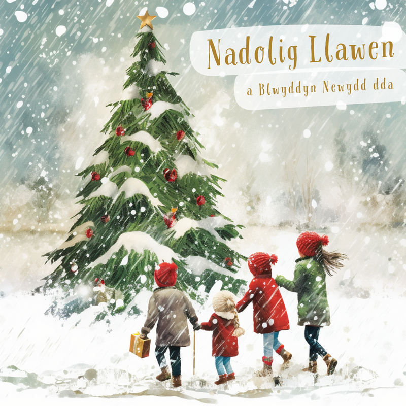 Nadolig Llawen | Cardiau.Cymru