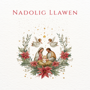 Pecyn o Gardiau Nadolig (2 Gynllun) | Cardiau.Cymru - Siop Y Pentan