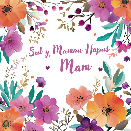 Sul y Mamau Hapus Mam | Cardiau.Cymru - Siop Y Pentan