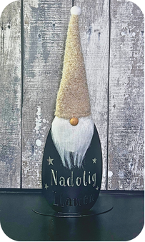 Addurn corach metal 'Nadolig Llawen' | Cardiau.Cymru