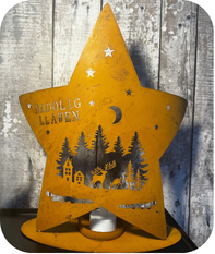 Addurn metal 'Nadolig Llawen' | Cardiau.Cymru